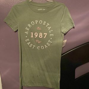 Green & Pink Areo Shirt.